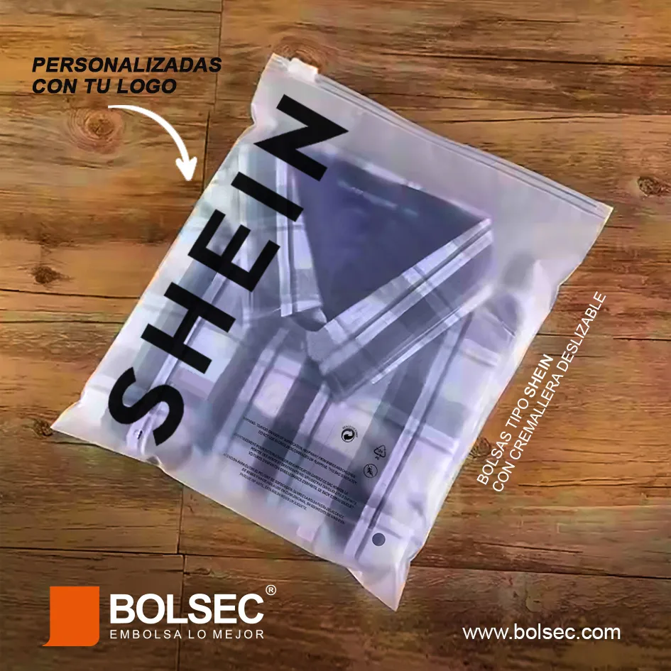 venta de bolsas tipo shein personalizadas con tu logo